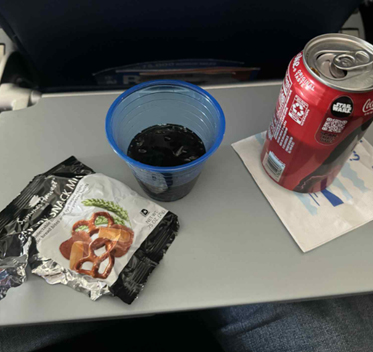 in-flight snack